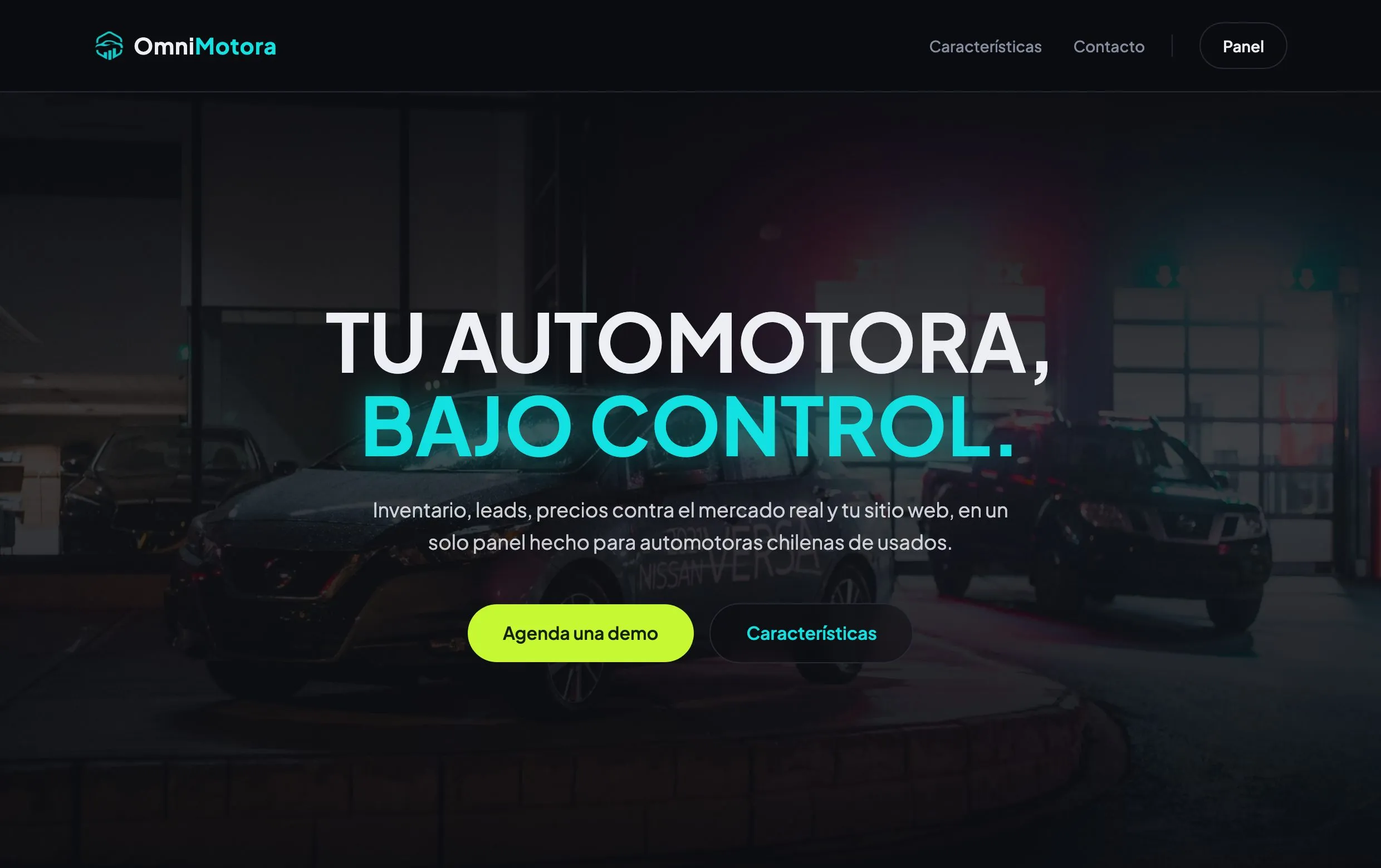 Sitio de OmniMotora — omnimotora.com. Construido por Catalys (Catalys)